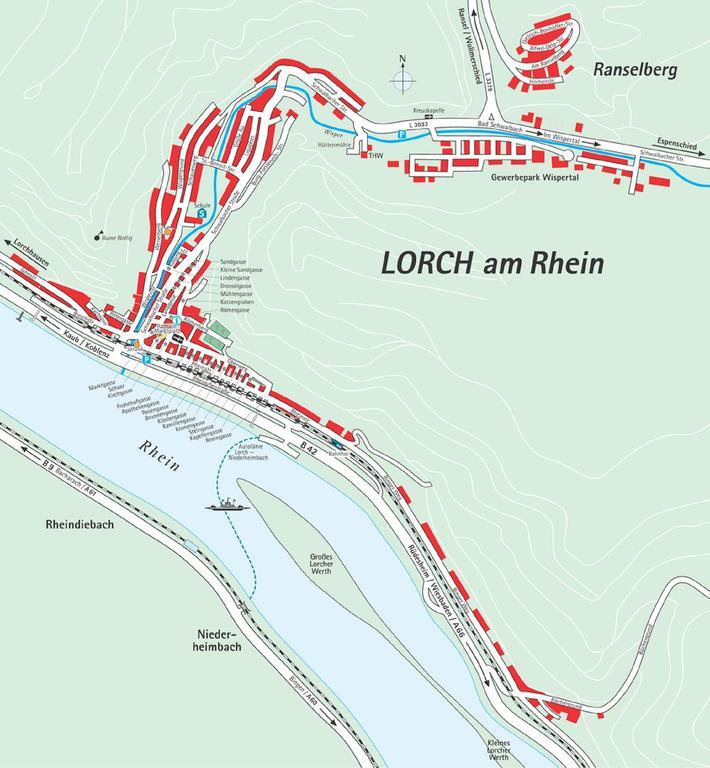 Ferienwohnung David Lorch am Rhein Eksteriør billede